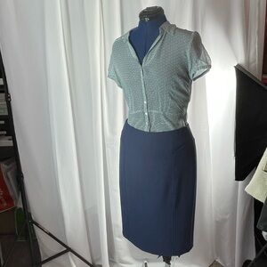 Nordstrom - Halogen French Blue Skirt